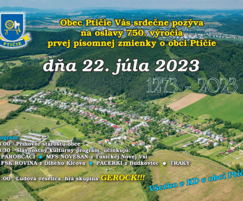 Aktuality / 750. výročie prvej písomnej zmienky o obci - foto