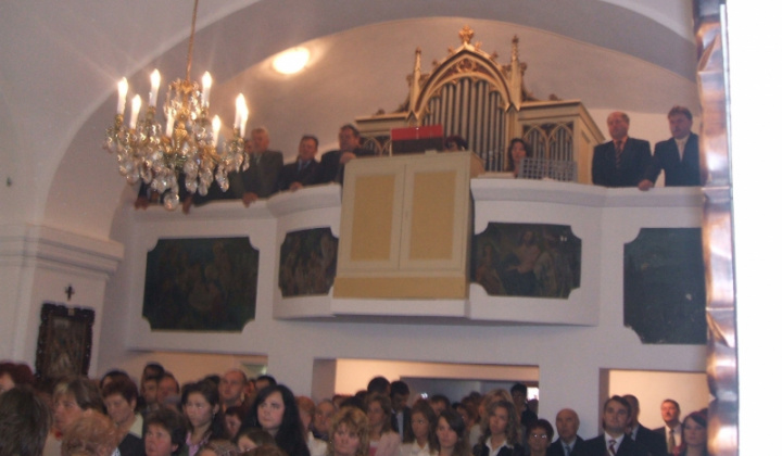 Posvätenie obnoveného kostola