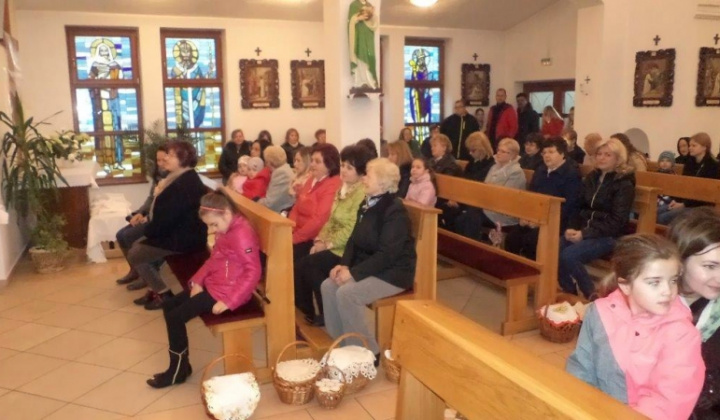Svätenie jedál na Veľkú Noc 2017
