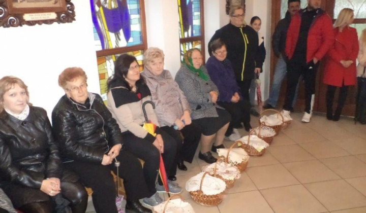 Svätenie jedál na Veľkú Noc 2017