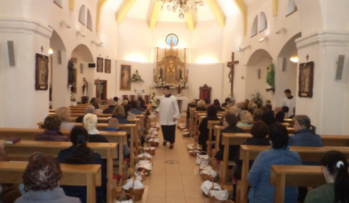 Svätenie jedál na Veľkú Noc 2017