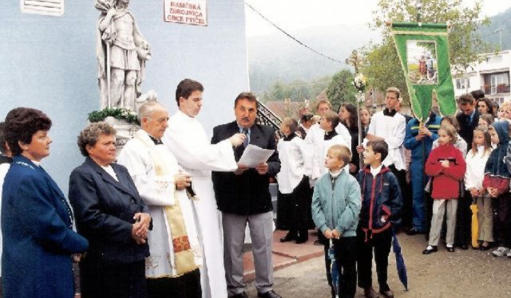 Slávnostné otvorenie hasičskej zbrojnice