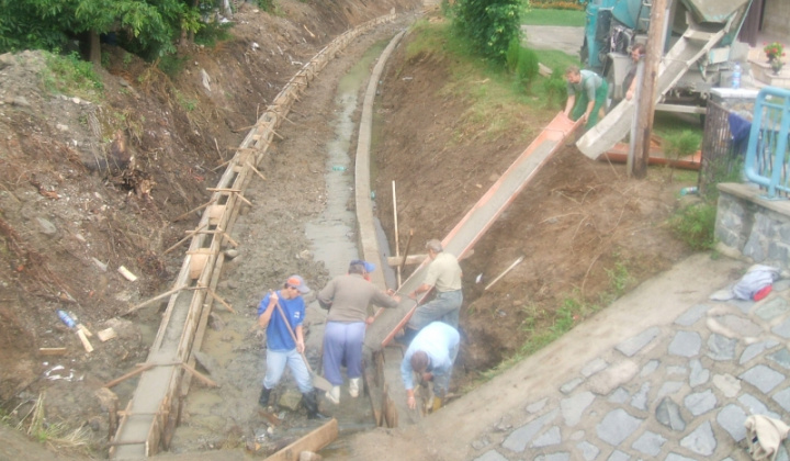 Regulácia obecného potoka