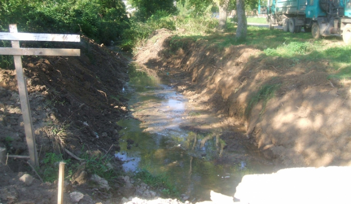 Regulácia obecného potoka