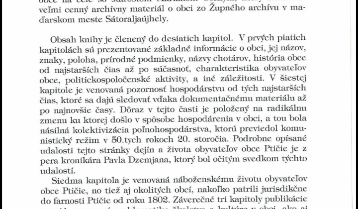 Kniha Ptičie k nahliadnutiu: