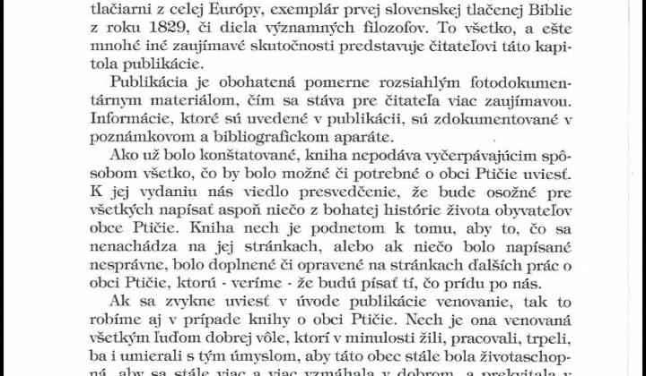 Kniha Ptičie k nahliadnutiu: