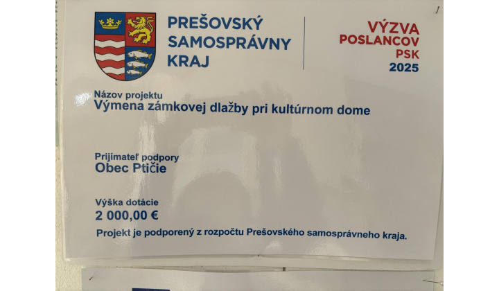 Výmena zámkovej dlažby pri kultúrnom dome